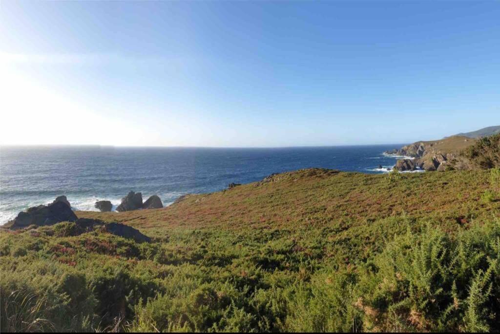 Ferienwohnung Mar Azul En Puerto Azul Cedeira Exterior foto